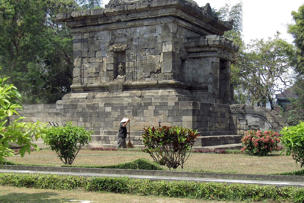 Temple In Park Area